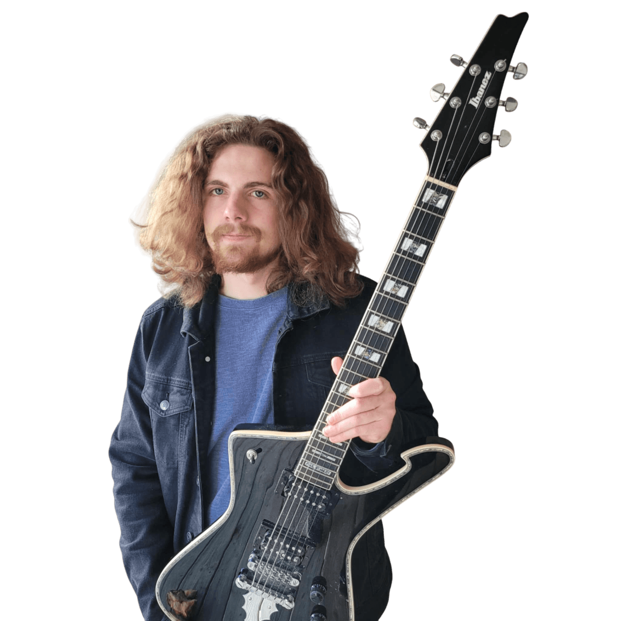 Jarrett Owens with guitar